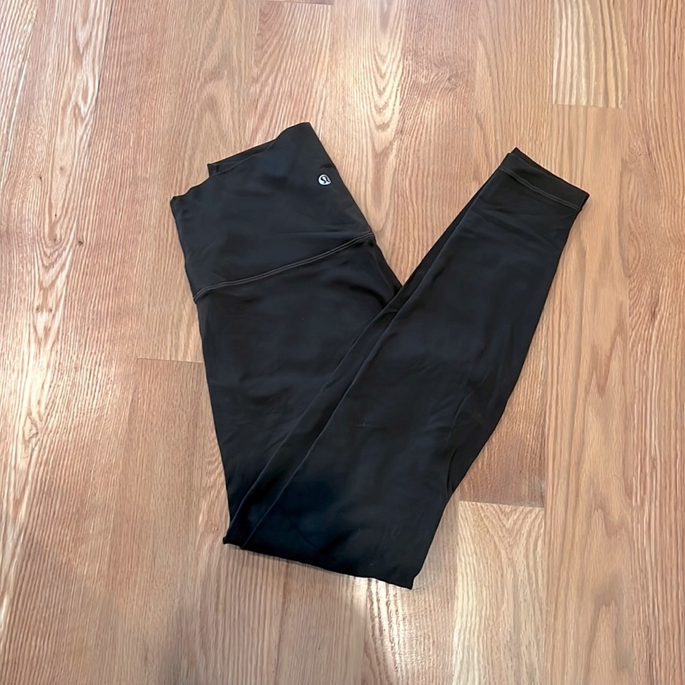 Lululemon Align high-rise full length leggings Sz 8; army green